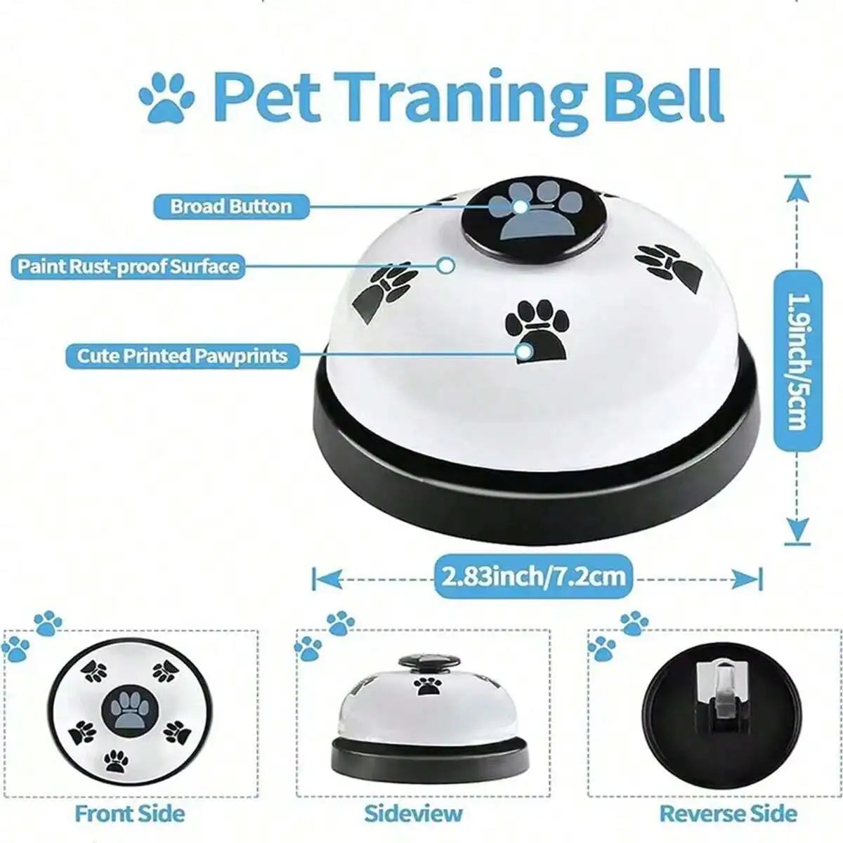 1pc Pet Training Bells Dogs Bell For Door Potty Training To Go Outside Communication Device Dog Agility Train Pet Interactive To