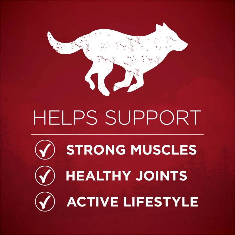 True Instinct With Real Salmon and Tuna Natural With Added Vitamins, Minerals and Nutrients High Protein Dog Food Dry Formula,
