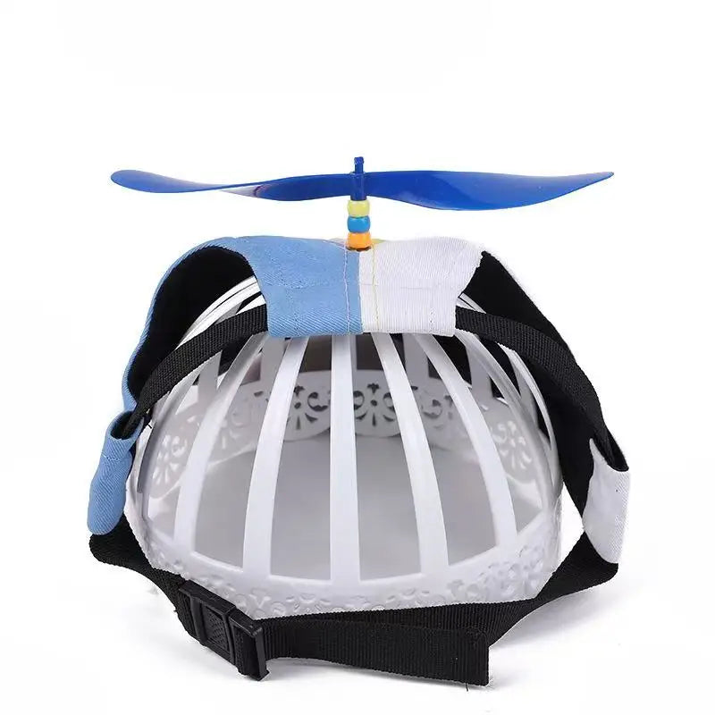 Propeller Halloween Costume Accessory For Cats Dogs Cute Funny Colorful Pets Rainbow Helicopter Hat Baseball Cap